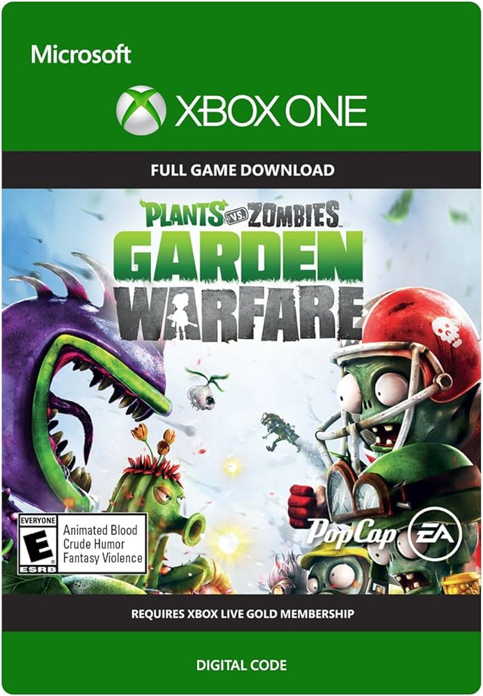 Игра Plants vs. Zombies Garden Warfare, цифровой ключ для Xbox One/Series X|S, английский язык, Аргентина.