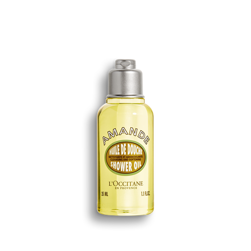 Увлажняющее Миндальное масло для душа L'OCCITANE almond oil, 35 мл масло миндальное масло миндаля для лица