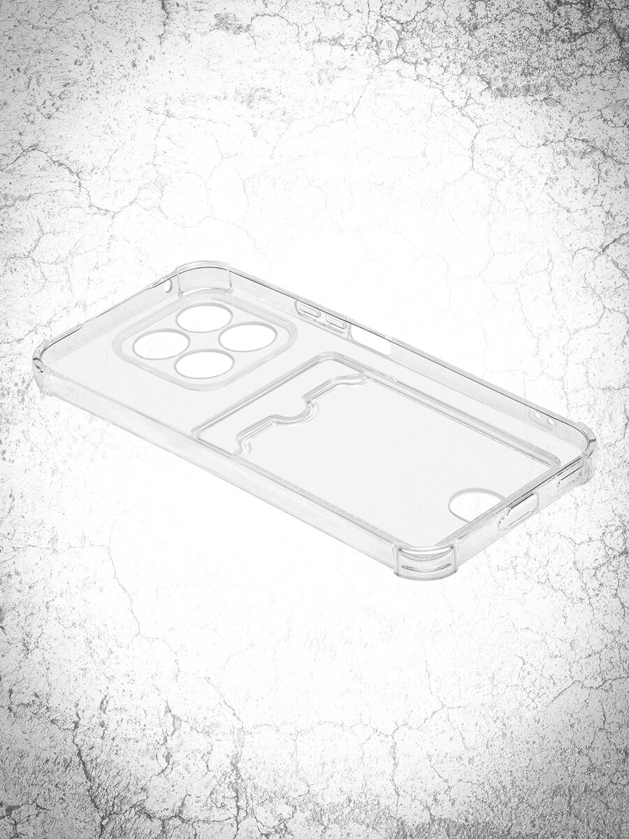 Чехол с отделением для карты для Honor X8b / Чехол с отдеением для карты Хонор Икс8би DF hwCardcase-09 — фото 1