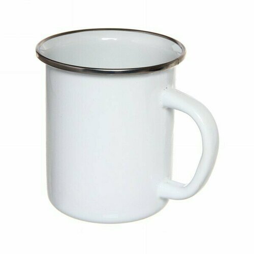 Кружка эмалированная 0,5л без декора