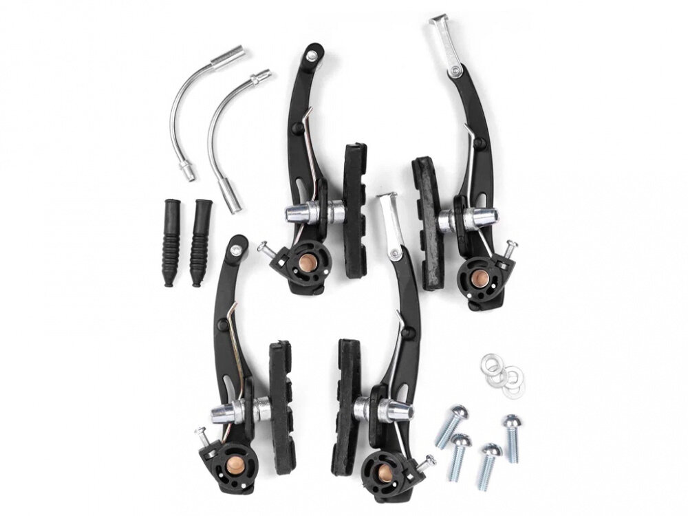 Рычаги тормозные для велосипеда VVB 15 с колодками (комплект) черные