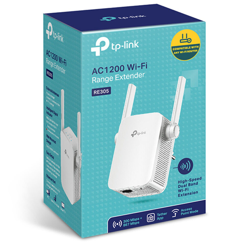 Ретранслятор Wi-Fi сигнала TP-LINK RE305 TP-Link - фото №9