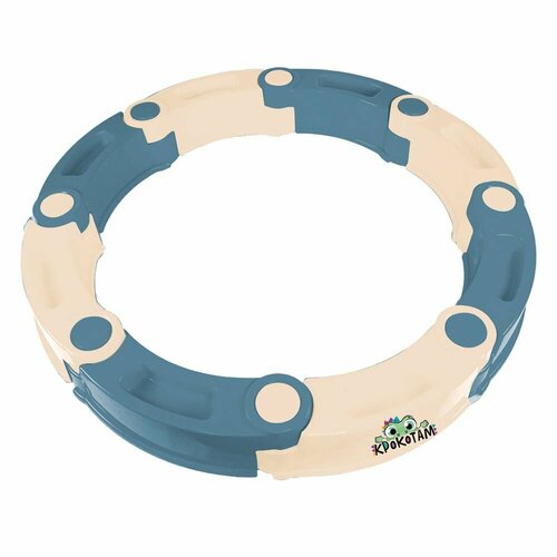 Песочница модульная Крокотам 8 сегментов кремовый и перламутровый синий D139 8П315530 4904₽