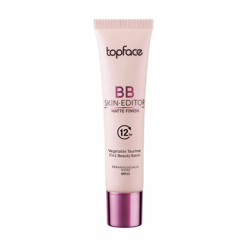 Тональный ВВ-крем с легким матовым финишем 3 3 Topface Skin Editor Matte Finish BB Foundation SPF 15