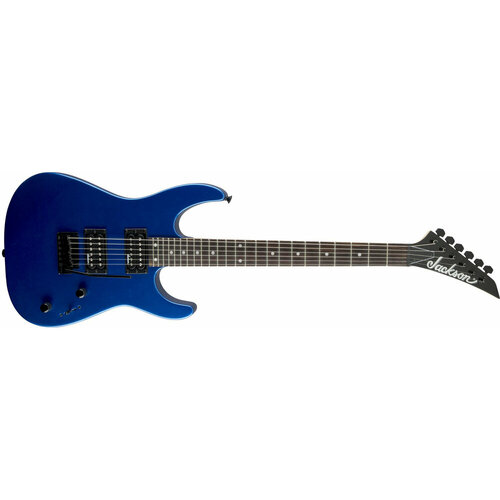 Электрогитара Jackson JS12 Dinky, синяя электрогитара jackson guitars usa select dinky dk1