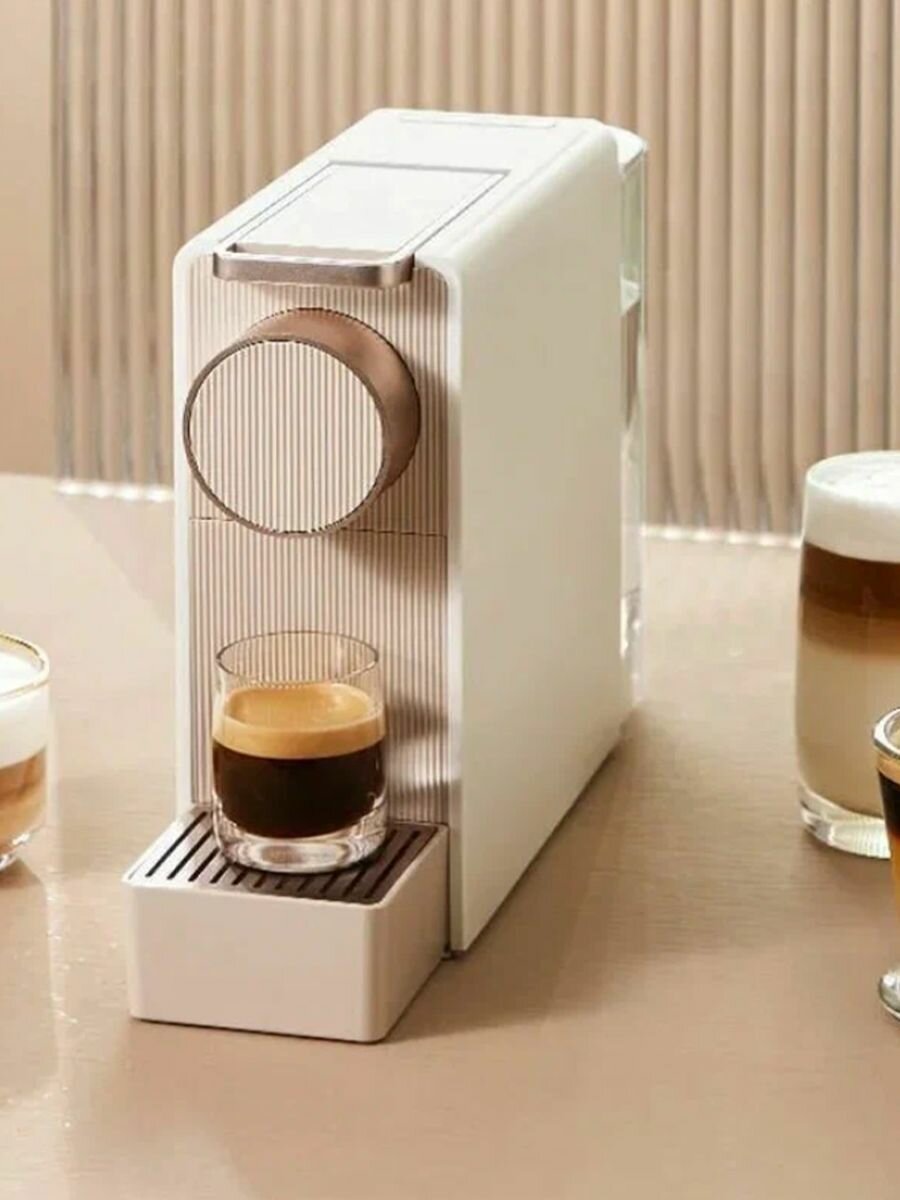 Кофемашина Xiaomi Scishare Capsule Coffee Machine Mini S1201 Gold - фотография № 4
