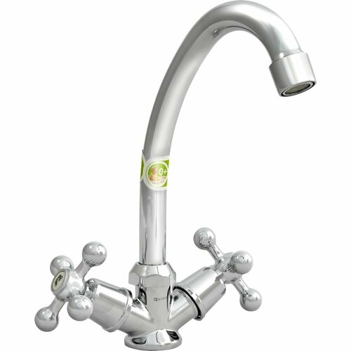 фото Двуручный смеситель для мойки juguni jgn0340
