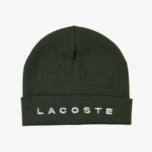 фото Шапка lacoste, размер tu, зеленый