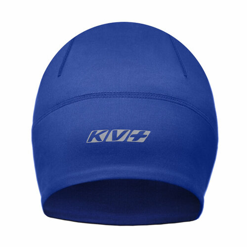шапка kv размер onesize синий белый Шапка KV+, размер OneSize, синий