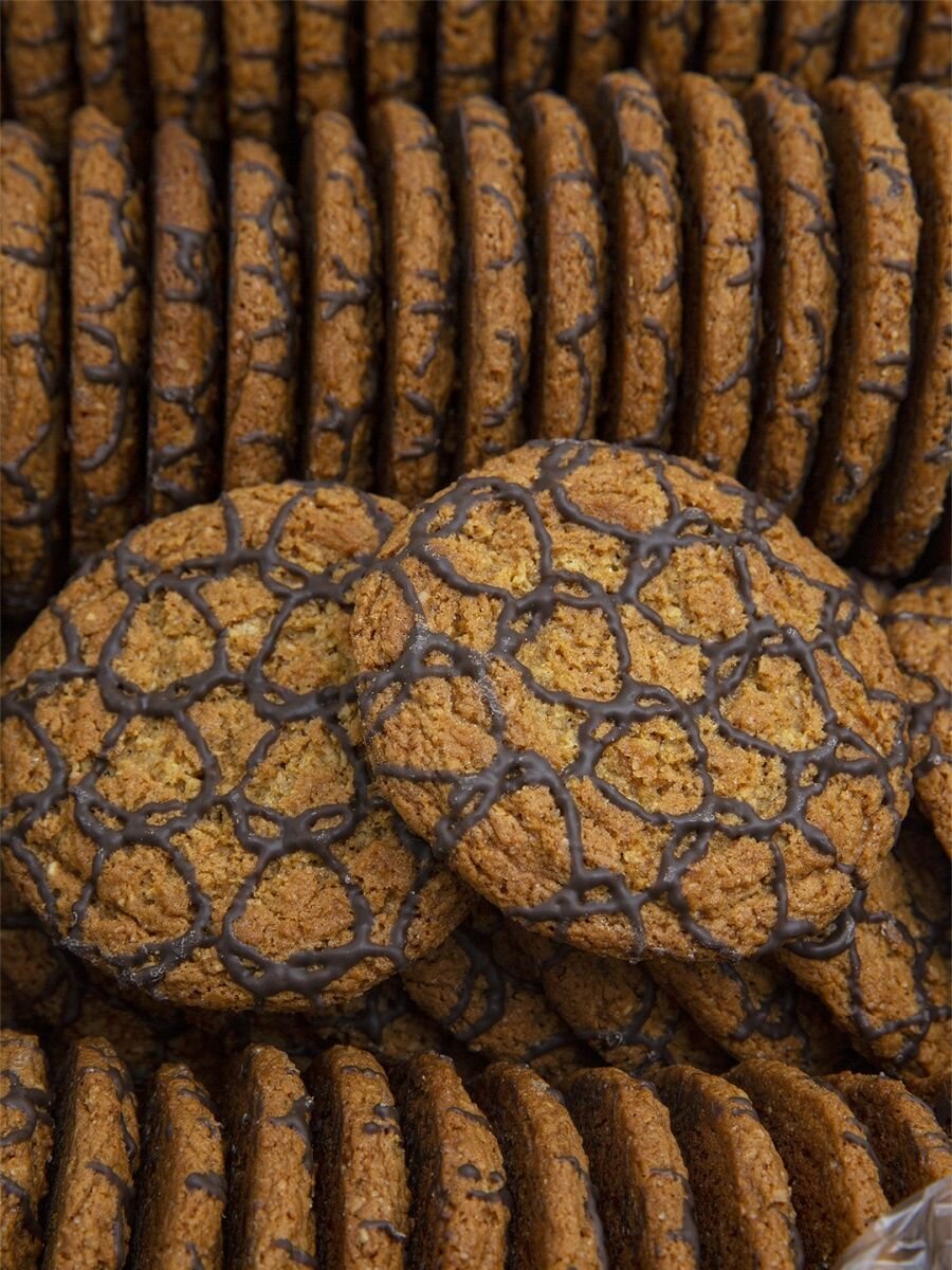 Печенье овсяное Царская коллекция в темной глазури 3 кг - фотография № 9