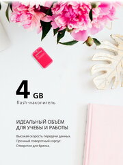 Флеш-накопитель USB 2.0 SmartBuy 4GB ART Pink (SB4GBAP)