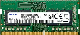 Оперативная память SAMSUNG M471 SODIMM DDR4 8GB 3200 MHz (M471A1G44CB0-CWE)