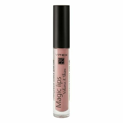 Витэкс Глянцевый блеск MAGIC LIPS для губ, тон 806 блеск для губ витэкс блеск для губ vitex magic lips глянцевый