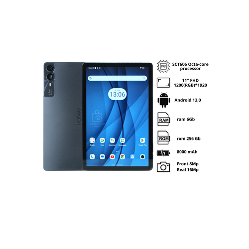 Планшет HOTWAV Pad 11 11 дюймов FHD 6256 ГБ 16 МП 8000 мАч Android 13 2499900₽