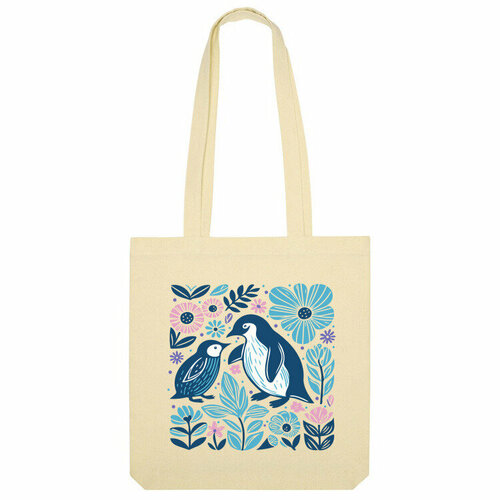 Сумка шоппер Us Basic, бежевый printio сумка пингвины