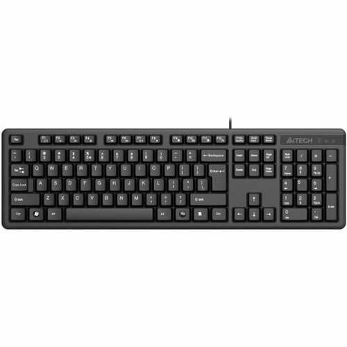 Клавиатура A4Tech KK-3 черный USB RU 190000₽