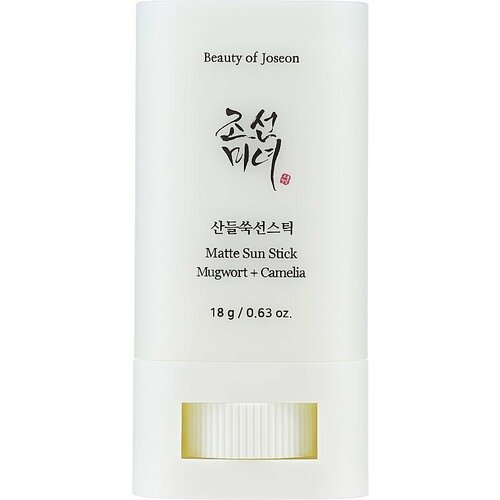 BEAUTY OF JOSEON Матирующий солнцезащитный стик для лица Matte Sun Stick Mugwort+Camelia SPF 50+