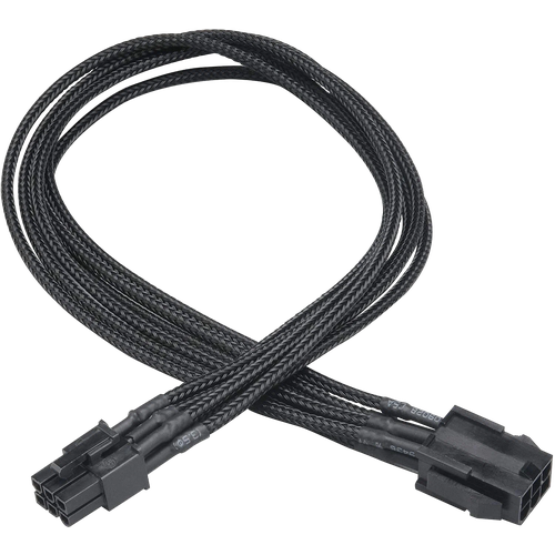 Кабель AKASA FLEXA V6: VGA 6-pin AK-CBPW07-40BK кабель akasa flexa v6 6 pin vga power 6 pin 6 pin ak cbpw07 40bk