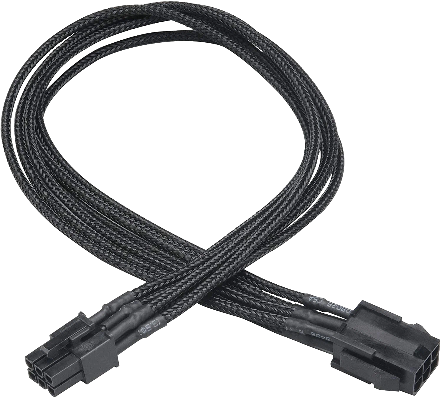 фото Кабель Akasa FLEXA V6 6-pin VGA power (6-pin - 6-pin) AK-CBPW07-40BK