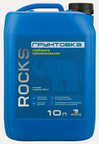Изображение товара Рокс грунтовка глубокого проникновения (10л)