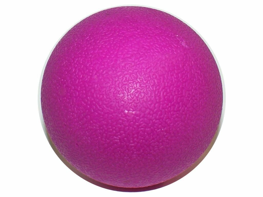 Мяч для МФР , 6 см, силикагель, ярко-розовый