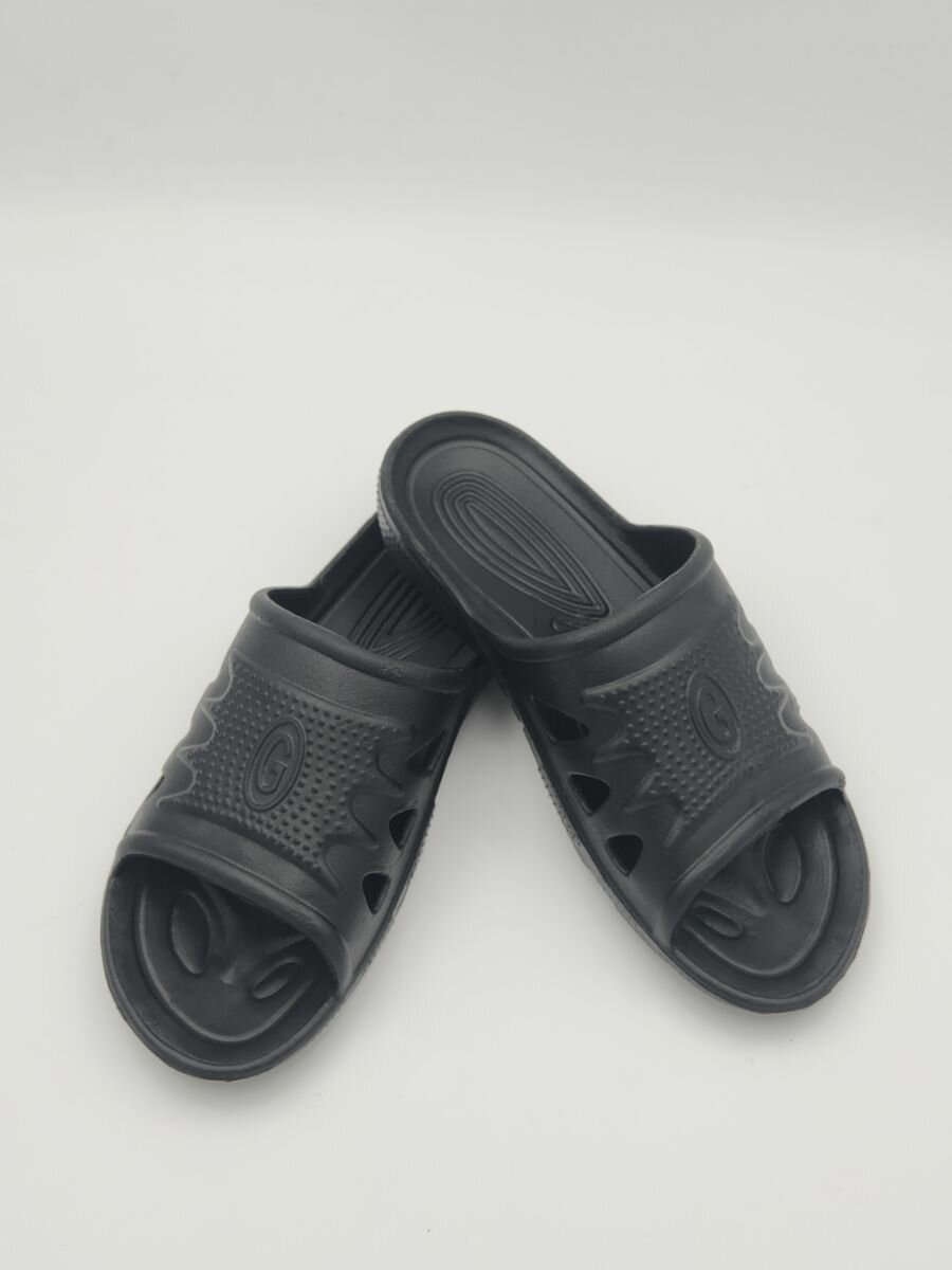 Шлёпанцы faiz, размер 44-45, черный — фото 1