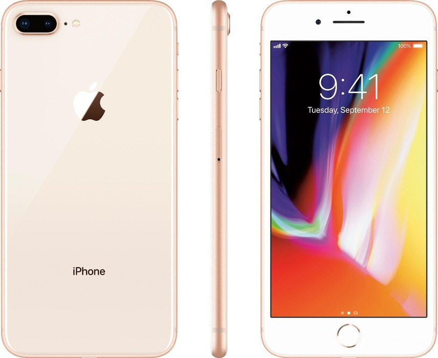 Смартфон Apple iPhone 8 Plus 64 ГБ, 1 nano SIM, Золотой