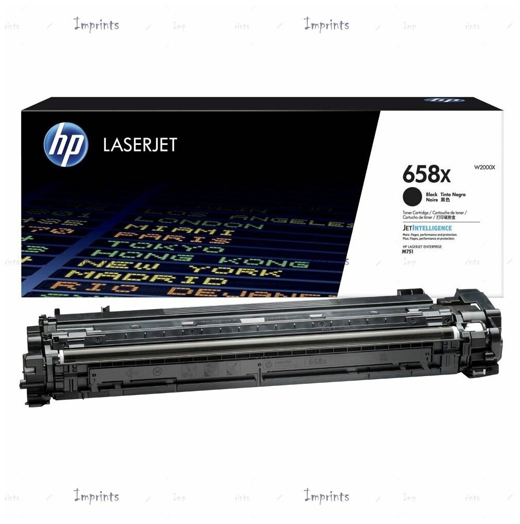 Картридж HP 658X 28000стр Желтый W2002XC - фото №9