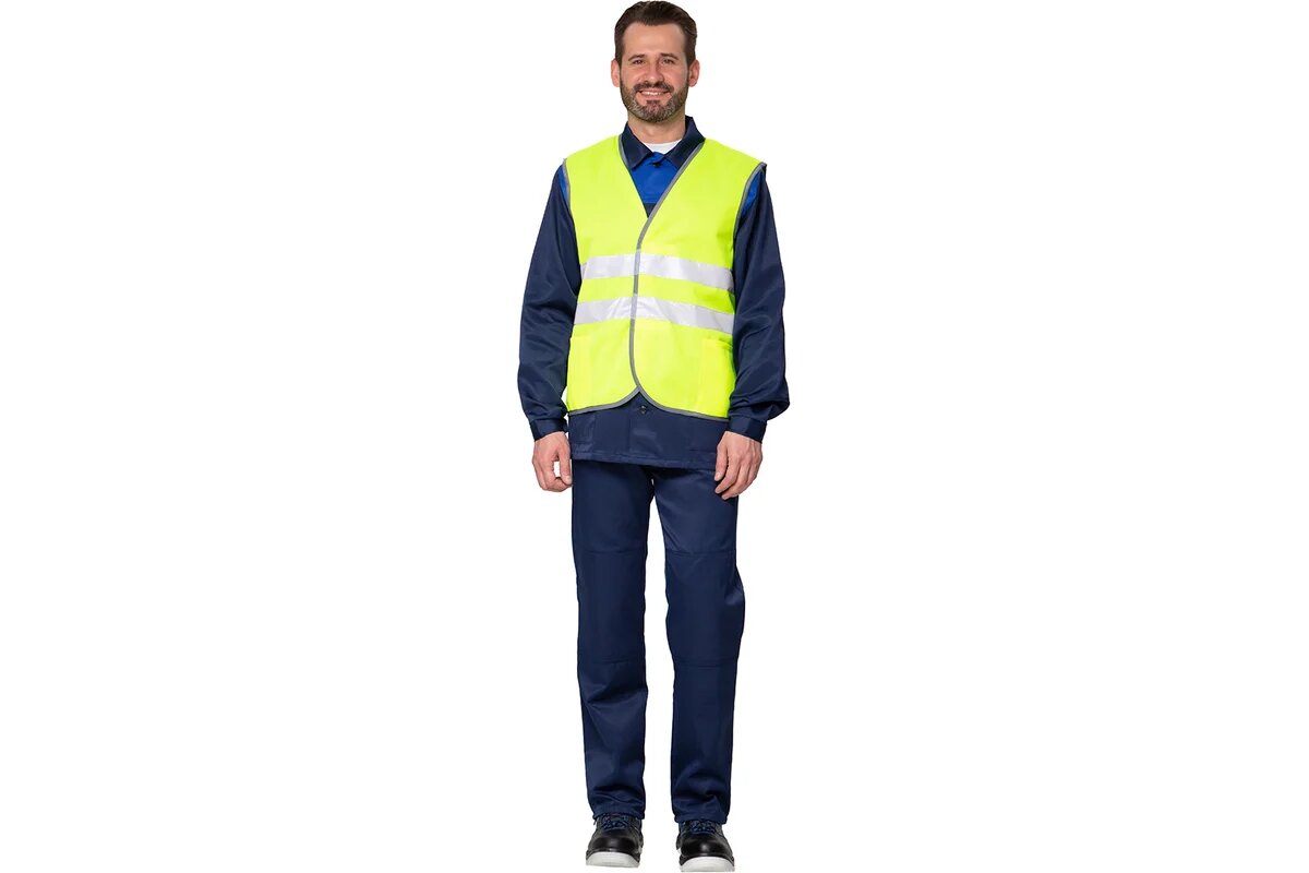 Прабо Жилет сигнальный Спектр Лайт 1 лимонный 52-54 19467