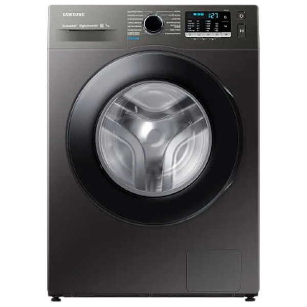 Стиральная машина Samsung WW70AGAS22AXLD, 7 кг, 1200 об/мин, пар, инвертор, узкая, серебристая