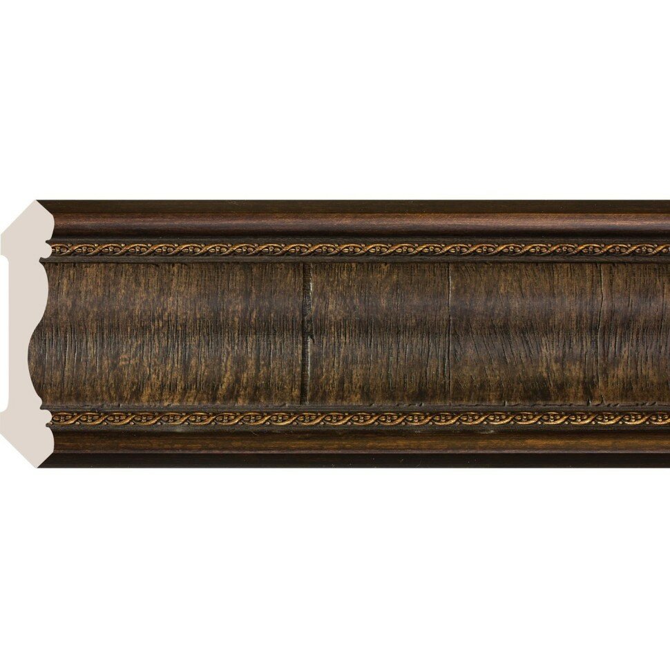 Багет Cosca Карниз 80 Венге 173-1 Ш57хВ80хД2400 мм / Коска.