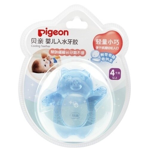 Прорезыватель для зубов детский Pigeon охлаждающий, Мишка