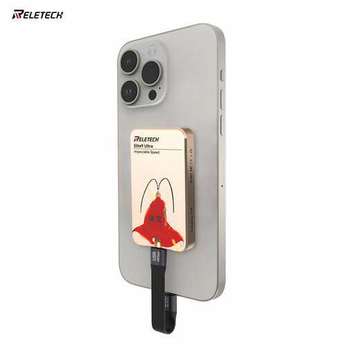 1 ТБ Магнитный внешний SSD запись и хранение 4K ProRes HDR скорость до 2000 МБ с стабильная передача и хранение портативный твердотельный накопитель Совместимый с iPhone16 15 смартфон USB-C Планшет Компьютер -Reletech Elite9 Ultra 9599₽