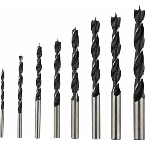 Набор сверл по дереву 8шт 3-10мм 393₽