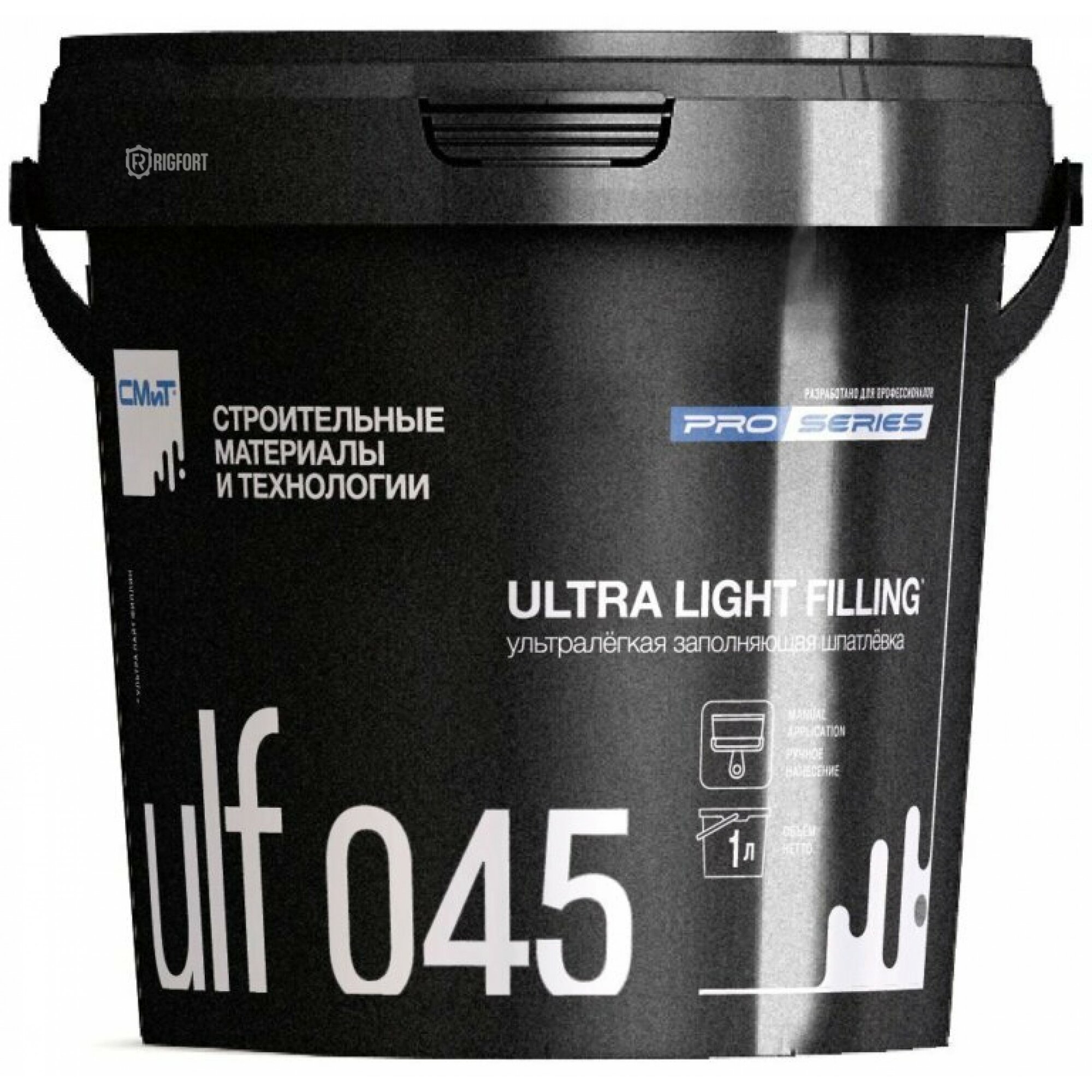 Ультралёгкая заполняющая шпатлевка СМиТ ULF 045 универсальная 1 л