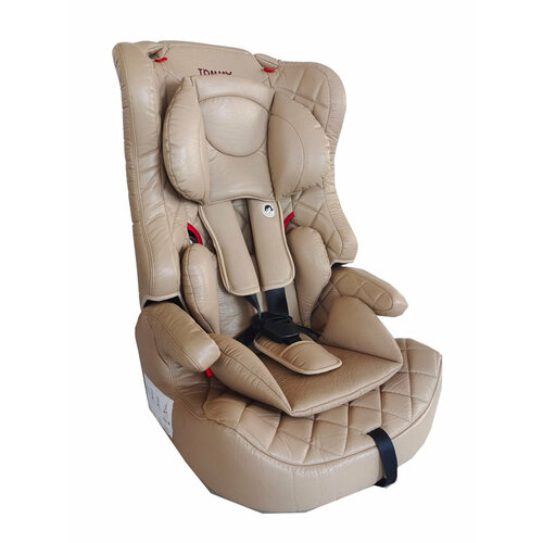 Автокресло TOMMY Olymp HB816 9-36 кг ЭКОКОЖА бежевый трансформация в бустер спинка откидывается 6890₽