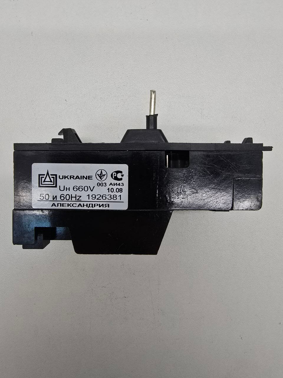 РТЛ-1006 О*4 этал, уставка In 0,95-1,6А, Реле тепловое, 660V, 50-60Hz — фото 1