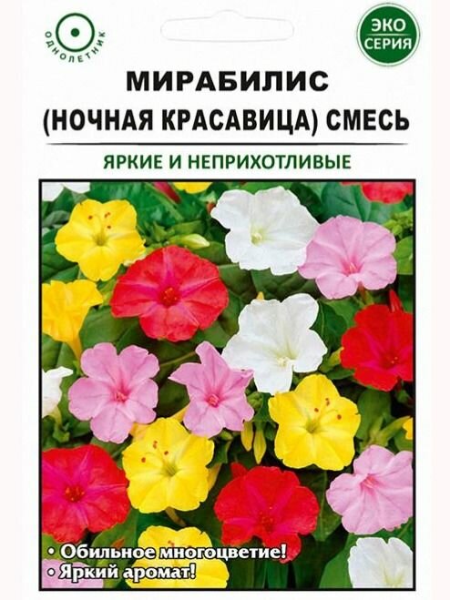 Мирабилис (Ночная Красавица) смесь 50 шт
