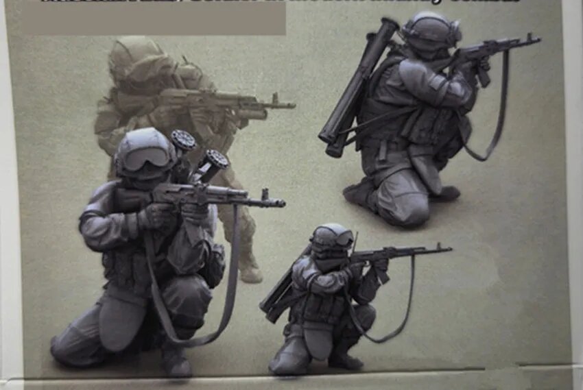 Модель фигуры из полимера 1/35 X463