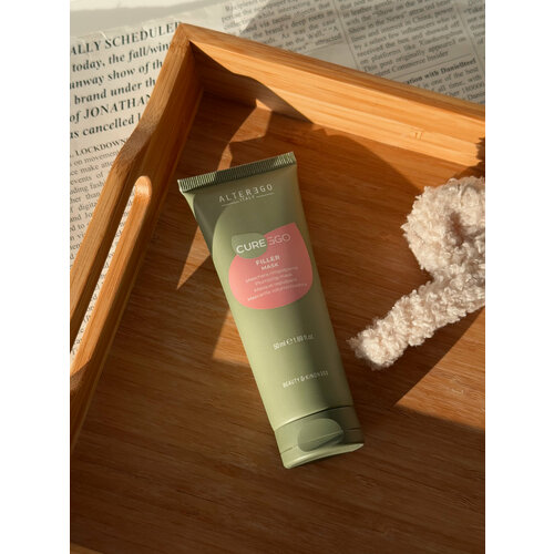 AlterEgo Italy Cureego Filler Mask Уплотняющая маска, разглаживающая, для легкого расчесывания, профессиональная, 50 мл