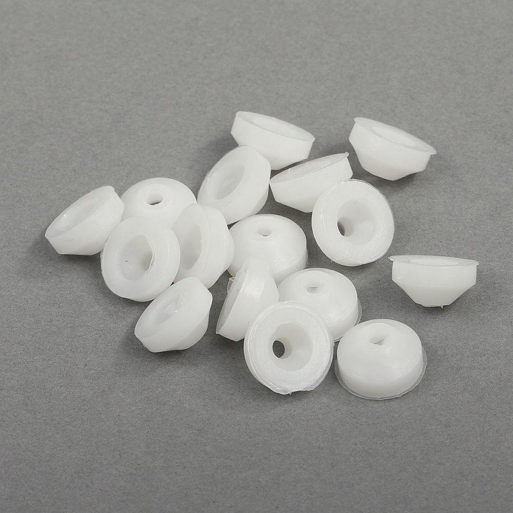 Фиксатор для игрушек TBY малый цвет белый, упаковка 50 шт