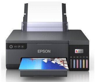 Принтер струйный Epson L8058 (L8050), цветн, A4, черный, беспроводная печать — фото 1