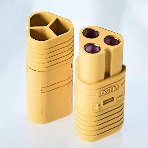 Разъем аккумуляторный ДИСВЕТ MT60, с позолоченными контактами, 60 А, 1000 циклов