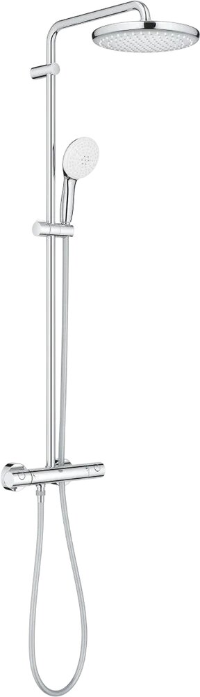 Душевая стойка Grohe Tempesta 26670001 с тропическим душем со смесителем латунная хром с лейкой немецкая