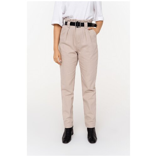 фото Брюки befree, размер m/46, бежевый