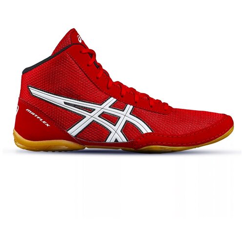 Борцовки ASICS, размер 9.5 US, красный, синий