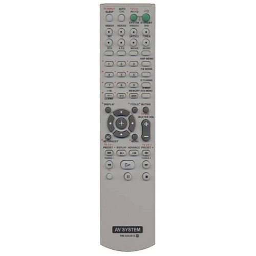 Пульт ДУ Huayu для Sony RM-AAU013 replaced rm aau019 remote control for so ny av tv rm aau020 rm aau023 str ks2300 str dg520 str dg710 str dh500 str dg510