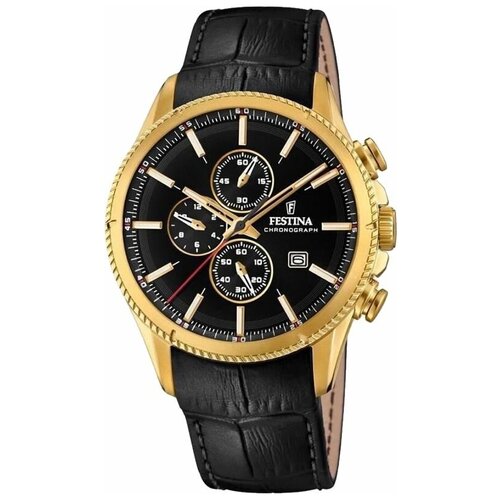 Наручные часы FESTINA, золотой наручные часы festina наручные часы festina timeless chrono 20635 мужские кварцевые секундомер хронограф водонепроницаемые серебряный черный