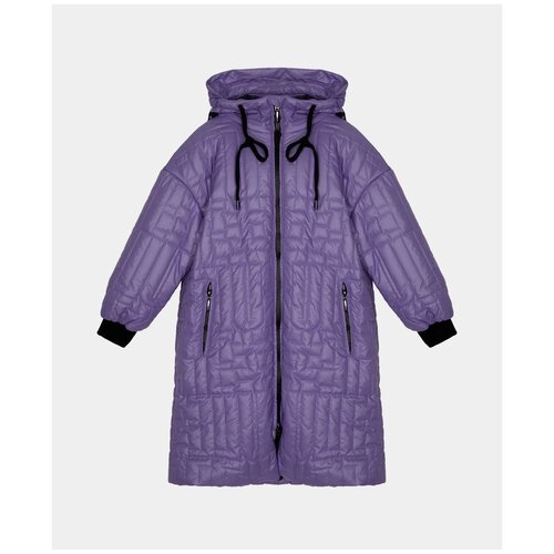 фото Куртка gulliver размер 134, фиолетовый