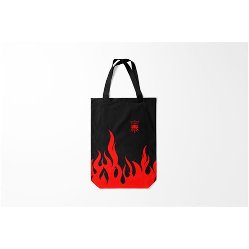 фото Сумка-шоппер / 31х42 см / геймерам / the witcher ведьмак burnettie